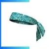 Custom 40.25" × 2.25" Sublimated Cooling Headbands – Long Narrow Evaporative Sports Headwear