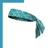 Custom 40.25×2.25 cooling headbands, 160GSM polyester evaporative multi-use headbands edge-to-edge sublimation for sports outdoor running neck wrist wrap