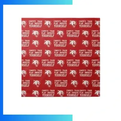 Custom Sublimated Lycra Bandana 25×30.5cm – Single Layer 150GSM Stretch Polyester Promotional Headwear
