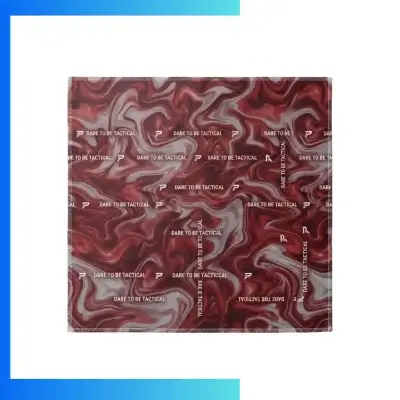 Custom Cotton Bandana 25×48cm – 95% Cotton / 5% Spandex One Color Screen Printed Scarf