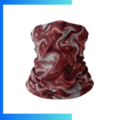 Custom Cotton Bandana 25×48cm – 95% Cotton / 5% Spandex One Color Screen Printed Scarf