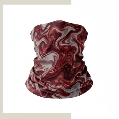 Custom single layer cotton bandana with screen printing - SKU NPS-ACC-NGT-200