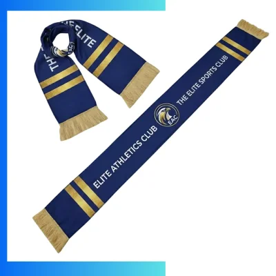 Custom Winter Sublimation Scarf β Full Color Dye Sublimation Polyester Flannelette Scarf with Tassels
