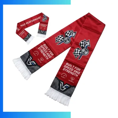 Premium Summer Ribbon Scarf β Custom Full Sublimation Lightweight Tassel Scarf