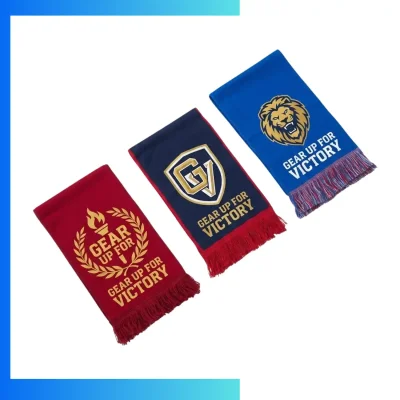 Traditional Jacquard Woven Winter Scarf β Custom Shuttle Loom Double-Layer Tassel Scarf
