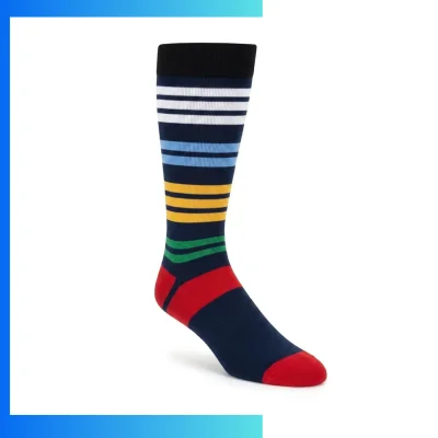 Custom Over the Calf Socks – 360° Full Digital Print Cotton Blend Sports & Team Socks