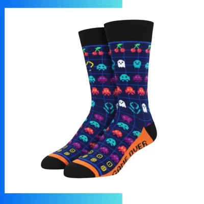 Custom Calf Crew Socks – 360° Digital Print Cotton Blend Sports & Promotional Crew Socks