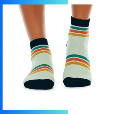 Custom Ankle Cut Socks – 360° Full Digital Print Low Profile Sports & Promotional Socks