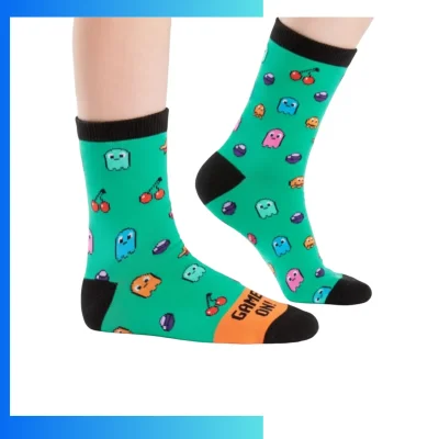 Custom Youth Mid Crew Socks – 360° Digital Print Sports Socks (168N / 200N Needle)