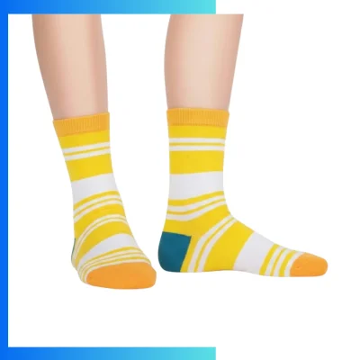 Custom Mid Crew Women Socks – 360° Digital Print Polyester Spandex