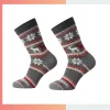 Custom Men’s Mid Crew Socks – 360° Digital Print Polyester Spandex Style B Socks
