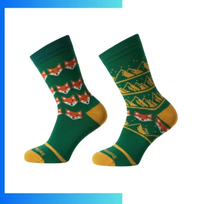 Custom Kids Mid Crew Socks – 360° Digital Print Polyester Spandex Style C Socks