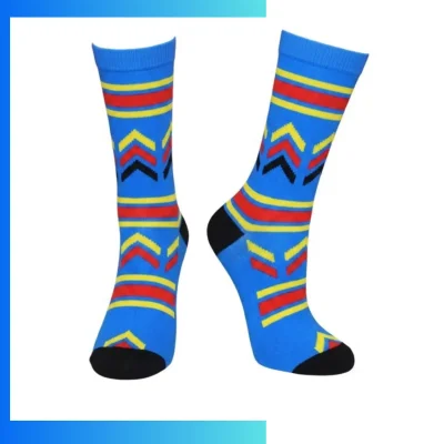 Custom Crew Basketball Socks – 360° Digital Print Performance Sports Socks for Teams