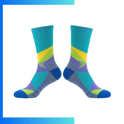 Custom Kids Crew Socks – 360° Digital Print 176N Flat A Youth Sports Socks with Larger Heel