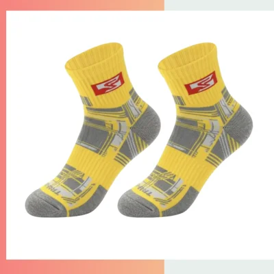 Custom Jacquard Ankle Socks – Low Cut Knit Casual Socks (200N)