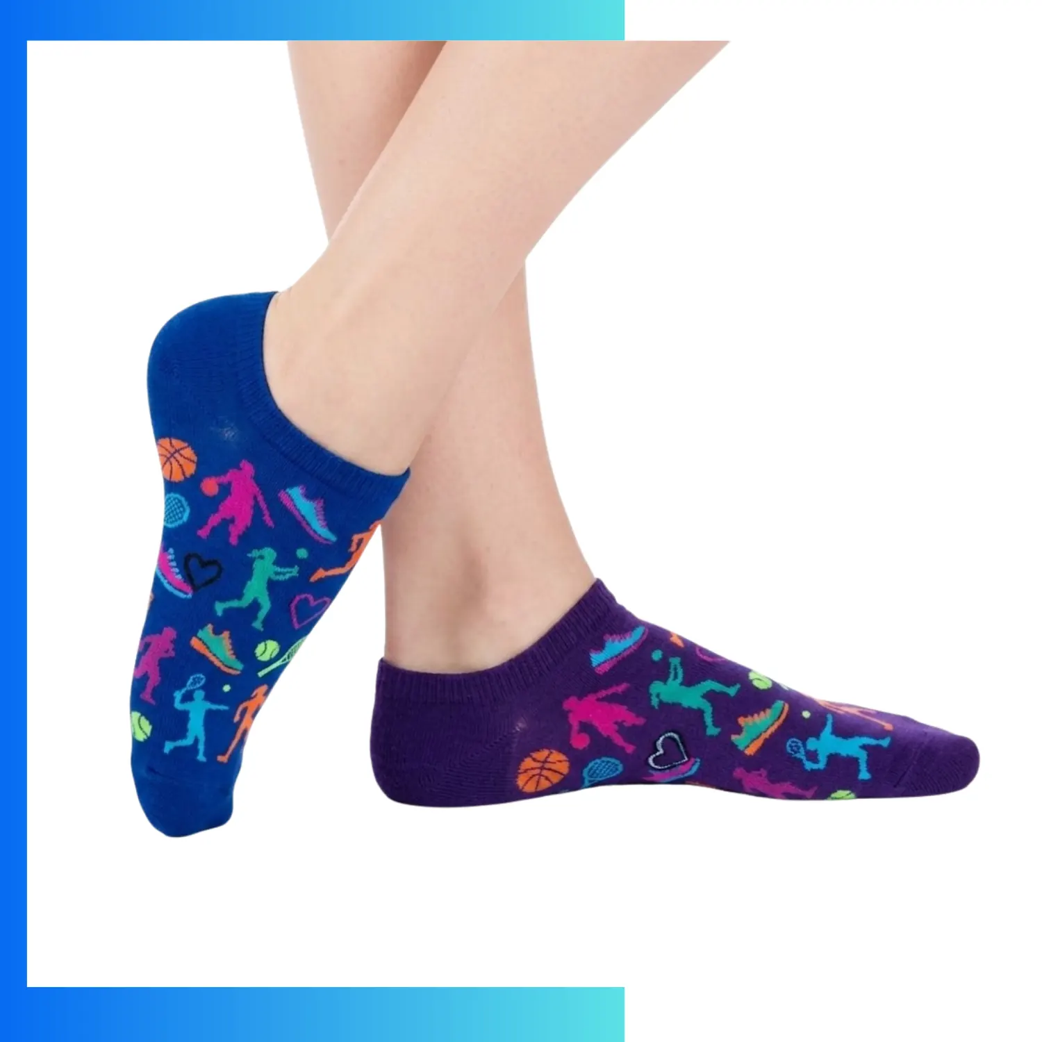Custom Low Cut Jacquard Knit Socks – Cotton Blend 200 Needle Everyday Casual & Promotional Socks