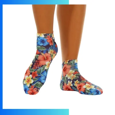 Custom Youth Below the Calf Sublimated Crew Socks – Full Color Polyester Spandex Sports Socks for Kids