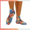 Custom youth below the calf sublimated crew socks, full-color dye sublimation, 90% polyester 10% spandex 168-200 needle, 7.5×19×18cm youth-specific size for sports teams school activities young athletes
