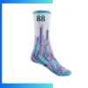Custom Men’s Mid Crew Sublimated Socks – Full Color Dye Sublimation Polyester Spandex Sports Socks