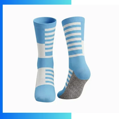 Kids Mid Crew Sublimated Socks – Style C Custom Full Color Polyester Spandex Sports Socks
