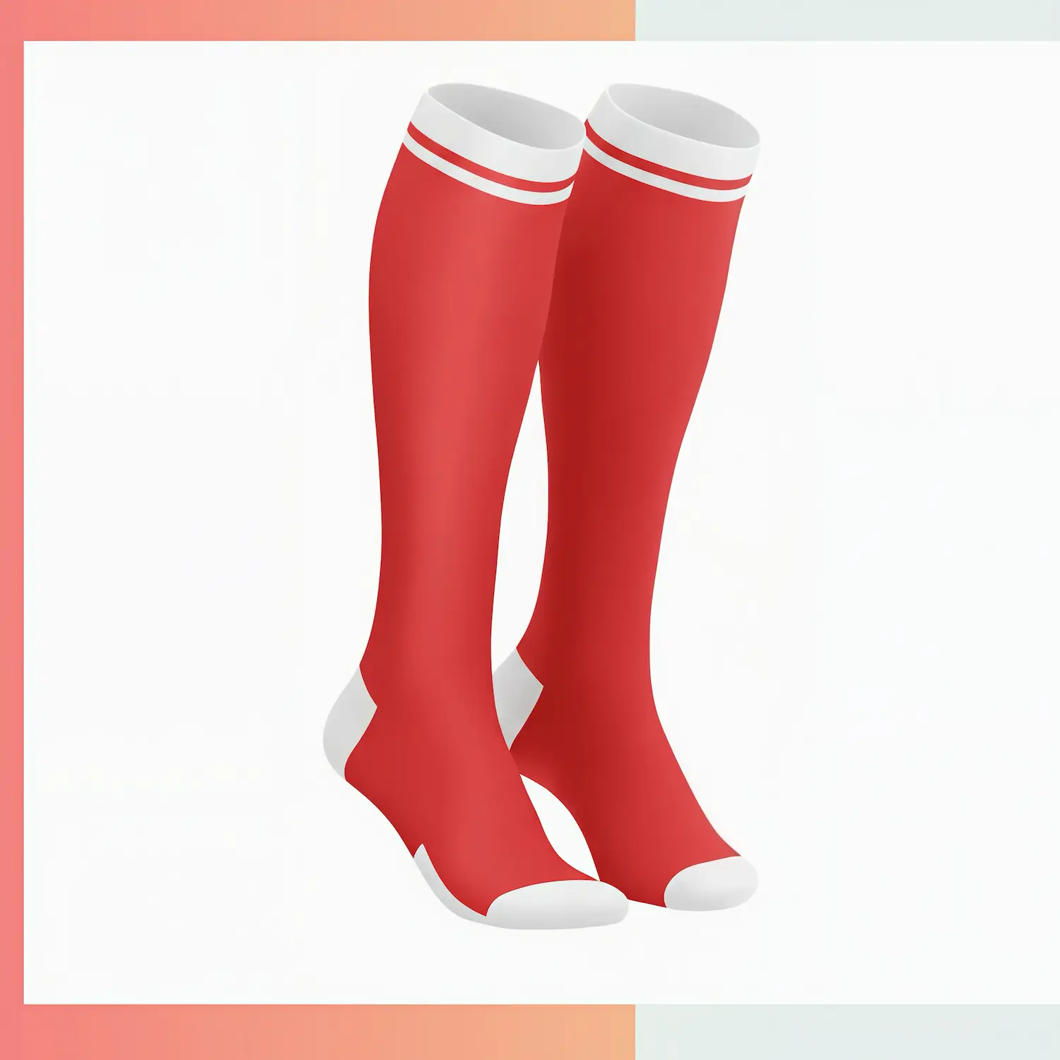 Custom women's mid crew sublimated socks Style C, 40cm M size, full color dye sublimation, 96% polyester 4% spandex 176 needle for women sports fitness team corporate gifts