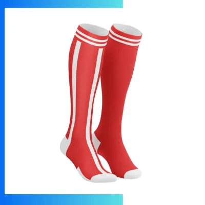 Kids Mid Crew Sublimated Socks – Cushion Loop Sole Custom Full Color Sports Socks
