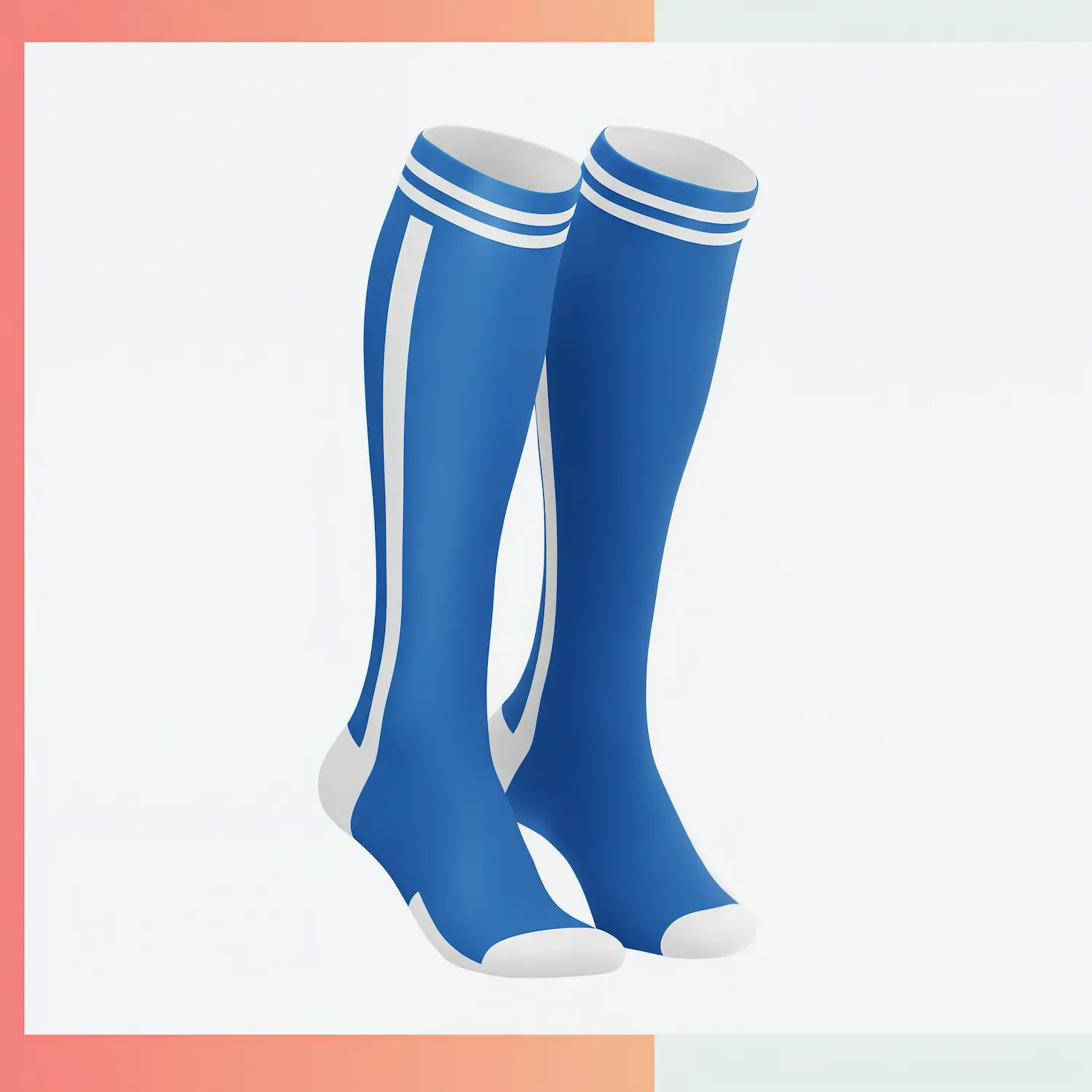Custom women's mid crew sublimated socks with cushion loop sole, 36cm M size, full color dye sublimation, 96% polyester 4% spandex 176 needle shock absorption for fitness sports.