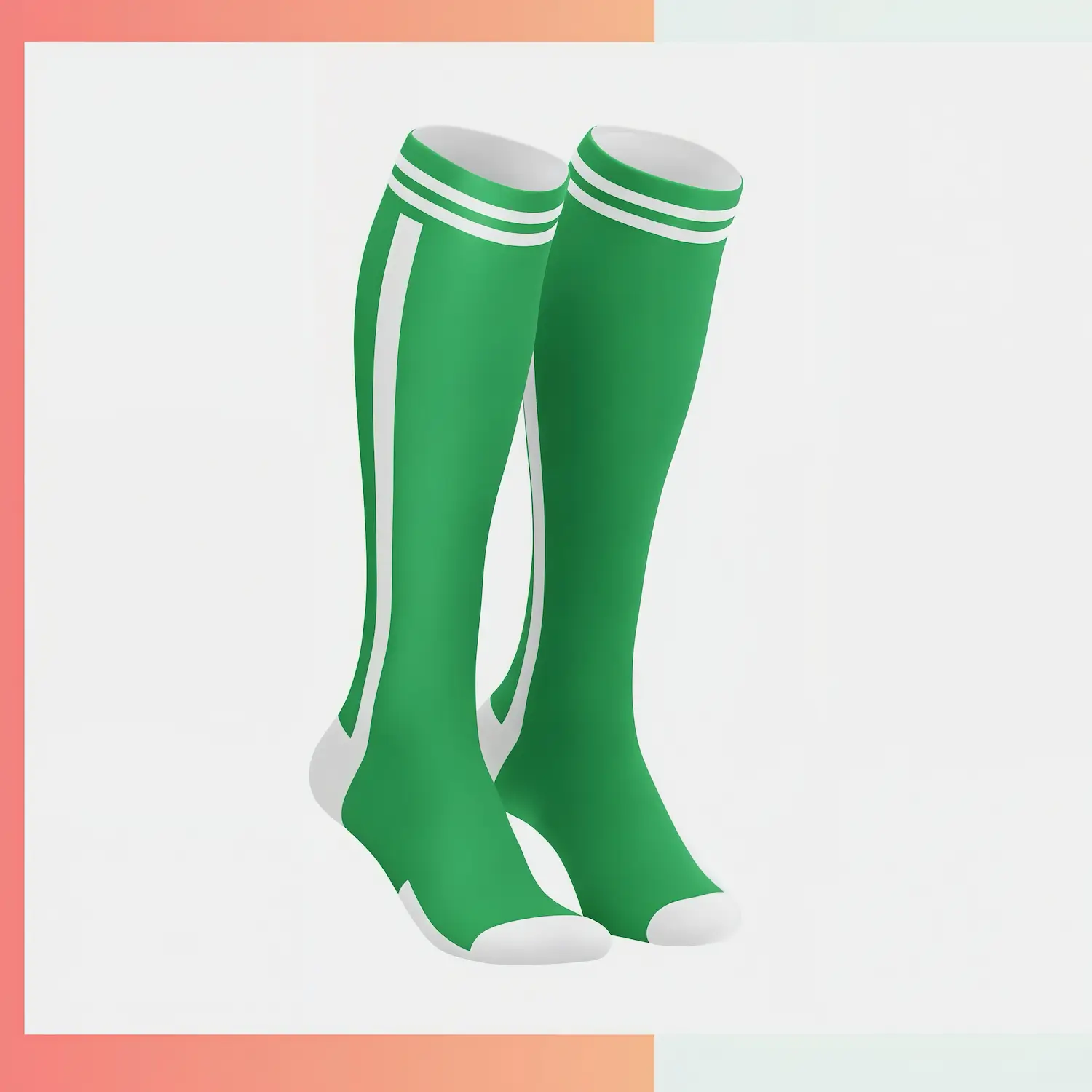 Custom men's mid crew sublimated socks with cushion loop sole, 40cm L size, full color dye sublimation, 96% polyester 4% spandex 176 needle shock absorption for sports fitness。