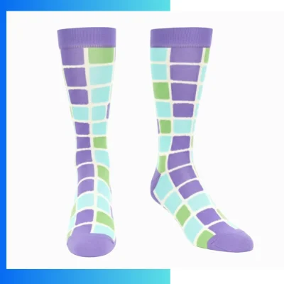 Custom Below the Calf Merino Wool Knit Socks – Mid Crew Luxury Corporate & Everyday Wear
