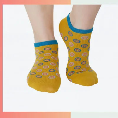 Custom low cut merino wool no show socks, 168 needle knit, temperature regulating odor resistant for casual wear and corporate gifts