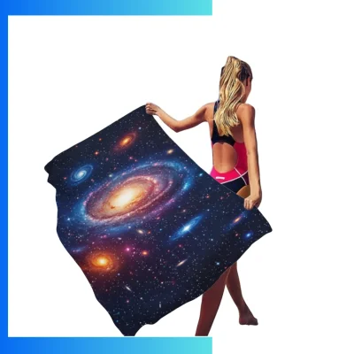 Custom Microfiber Velour Beach Towels – 25×50” Premium Sublimated Spa & Resort Towels
