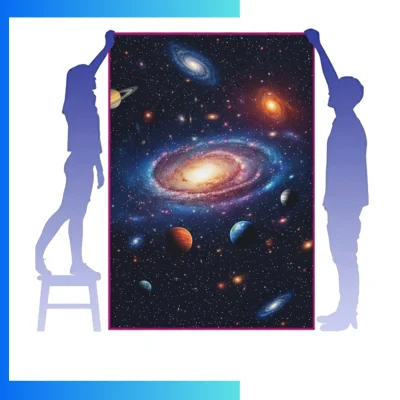 Custom Oversized Microfiber Velour Beach Towels – 40×75” Luxury Sublimated Resort Towels