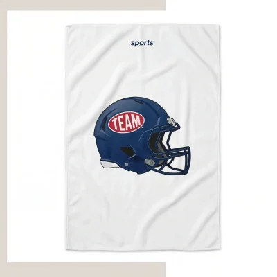Custom sports rally towel with full-bleed edge-to-edge sublimation front view - SKU NPS-ACC-TW-RA-165
