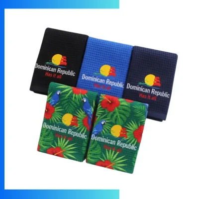 Custom Embroidered Cotton Golf Towel – 450GSM Heavyweight Terry Sports & Club Towel