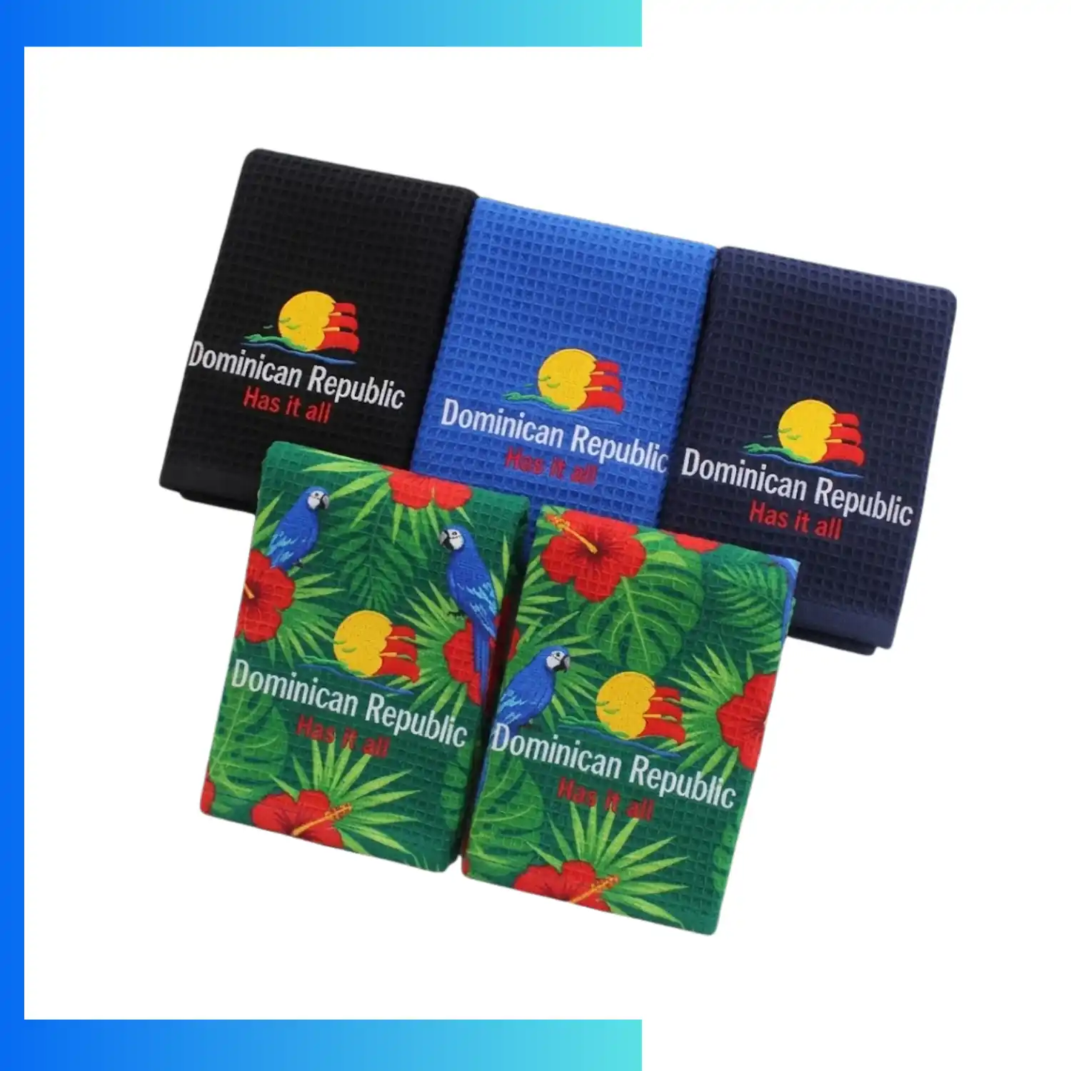 Custom Embroidered Cotton Golf Towel – 450GSM Heavyweight Terry Sports & Club Towel