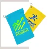 Custom Waffle Microfiber Golf Towel – 380GSM Embroidered Logo Golf Towel (16" x 23.5")