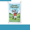 : Custom oversize microfiber waffle caddy towel with grommet and carabiner front view - SKU NPS-ACC-TW-SP-142