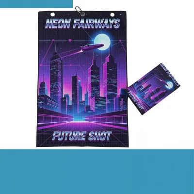 Custom 320gsm Waffle Gym Towel 20×30 Inch Quick Dry Sublimated