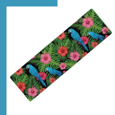 Custom Over-the-Neck Plush Microfiber Gym Towel – 420gsm Velour 20”×30” Sublimation Fitness Towel