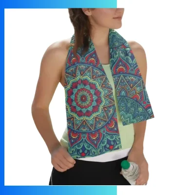 Custom Velour Microfiber Rally Towel – 400gsm Premium Sublimation Event Towel 11”×18”