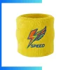 Custom Embroidered Stretch Wristbands – Solid Color Cotton Blend Sports & Promotional Wristbands