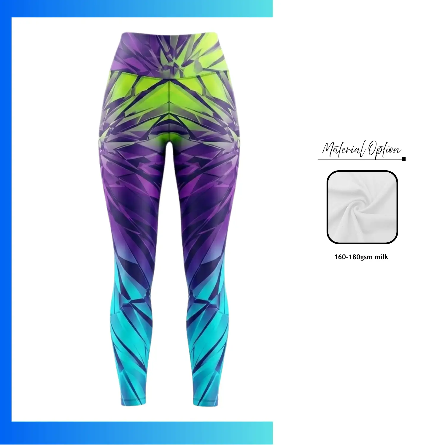 Economy Full Sublimation Leggings – Custom Team Compression Pants