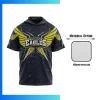 Custom 180GSM Interlock Sublimation Short Sleeve Hooded T-Shirt – Premium Performance Hoodie Tee