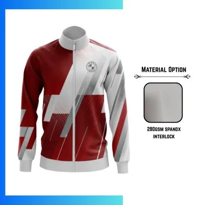 280gsm Spandex Track Jacket β Full Sublimation Custom Performance Team Jacket XSβ4XL