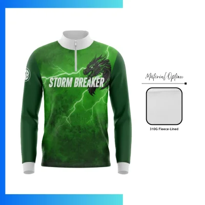 Womenβs Fleece-Lined Quarter Zip Sweatshirt β Custom Sublimation Heavyweight Team & Cold Weather Pullover