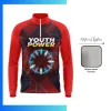 Custom 280G Stretch Interlock Quarter Zip Sweatshirt – Lightweight Sublimation Team Pullover