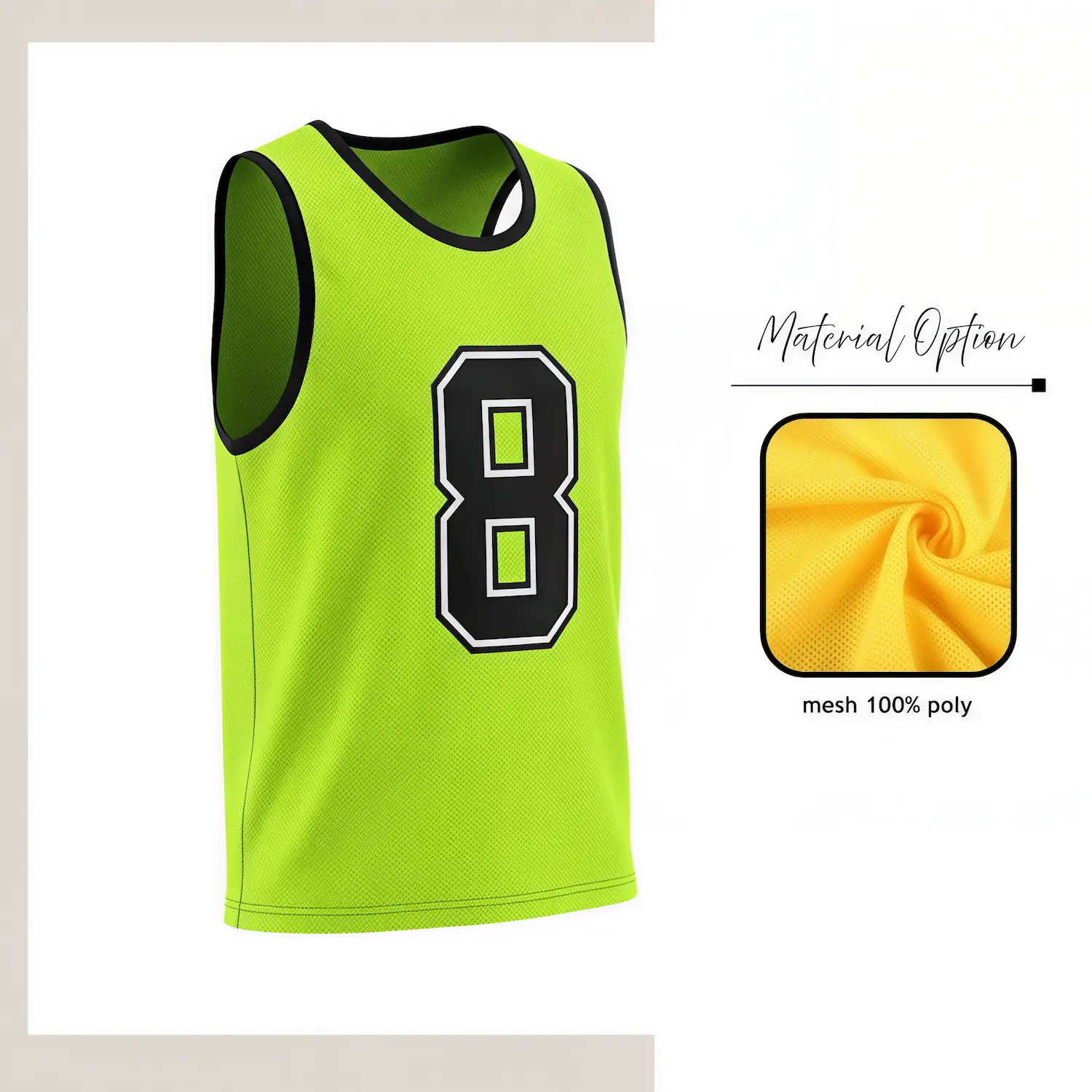 Youth adult mesh training bibs 12 colors custom screen print sports practice pinnies
