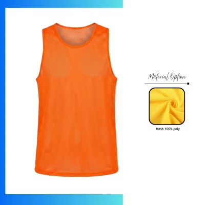 Custom Small Mesh Training Pinnies β Lightweight Sublimation/Screen Print Practice Vests Toddler to Adult XL