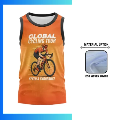 Custom Sublimation Mesh Tank Top β 125G Woven Roving Performance Sleeveless Shirt