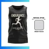 Custom 180GSM Interlock Sublimation Sleeveless T-Shirt – Premium Polyester Athletic Tank